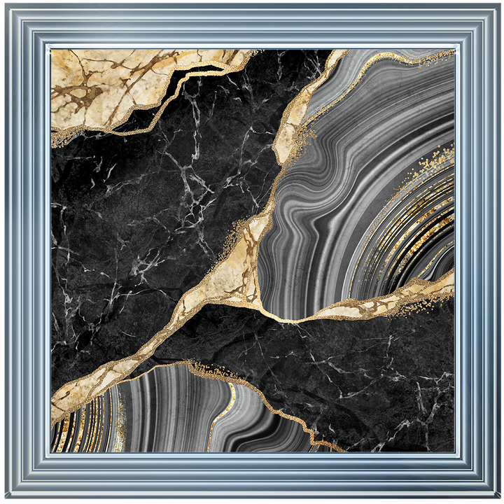 AB156 Black & Gold Marble