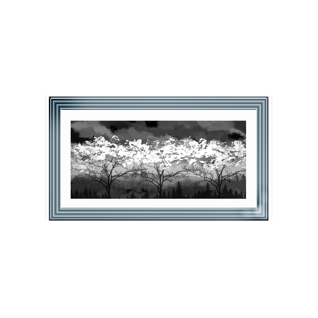 LS200 Black and white forest