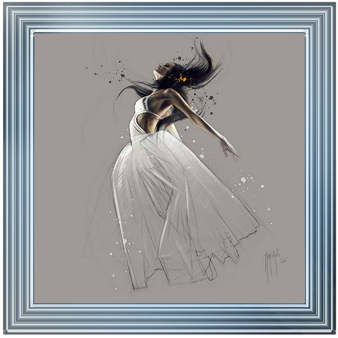 White Gown Sketch