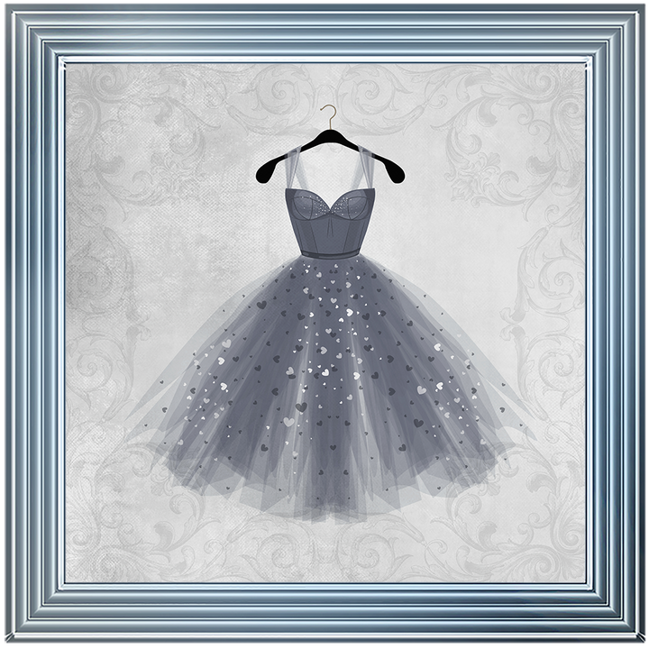 FS116 Black Dress Shimmer
