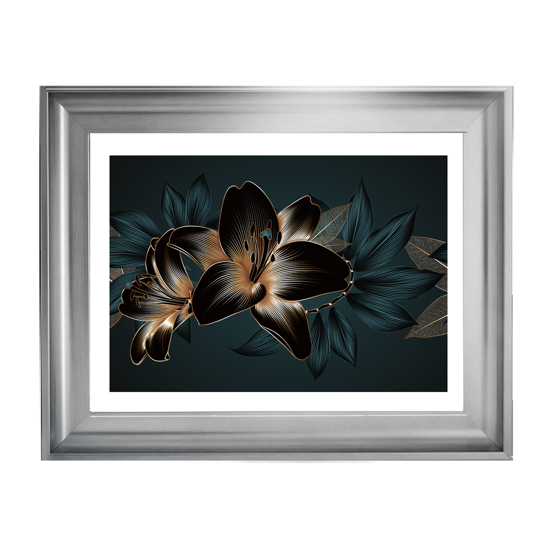 FL240 Black beauty flower II