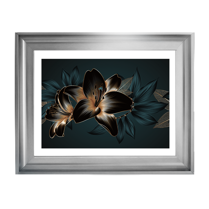 FL240 Black beauty flower II