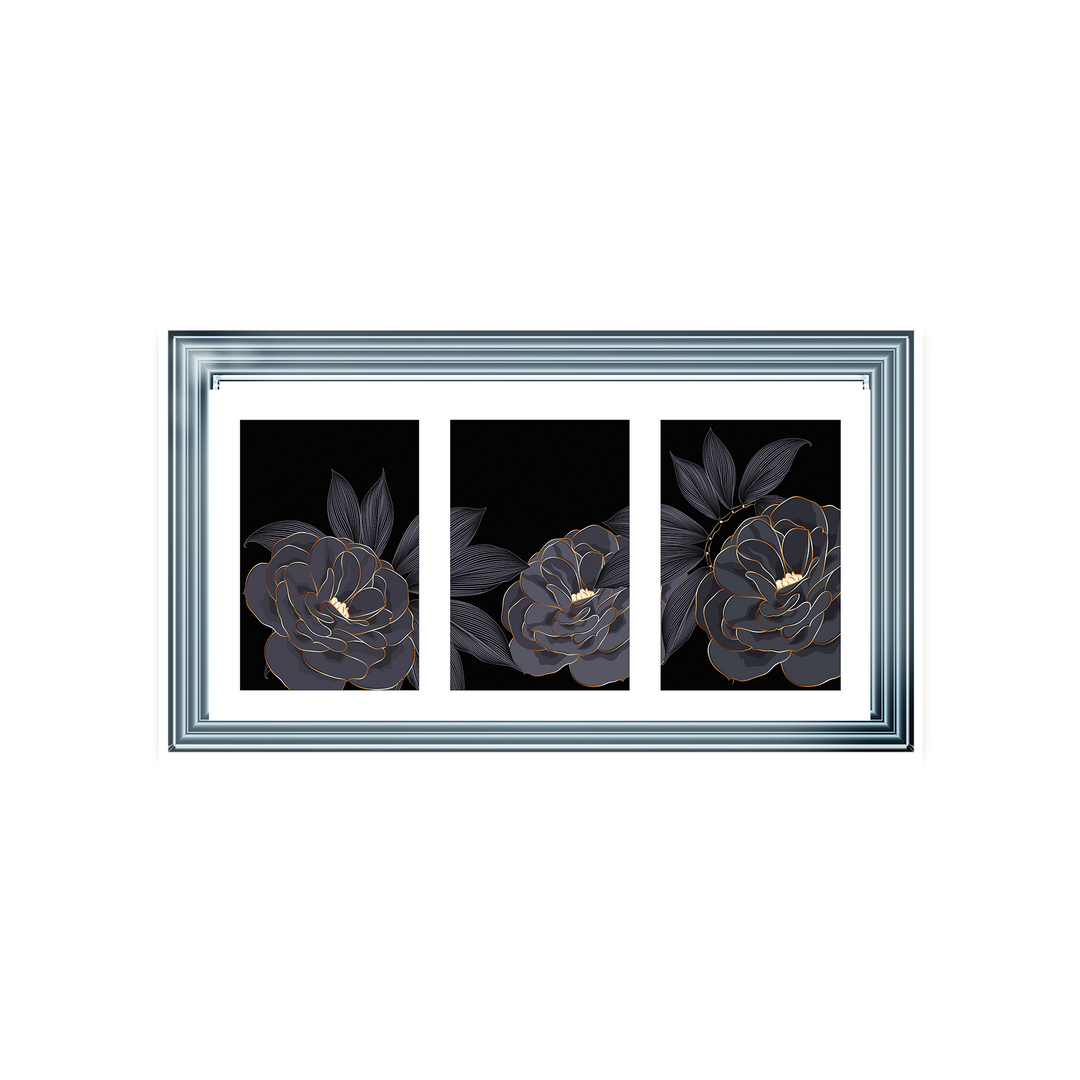 FL241 Black Beauty Flower I