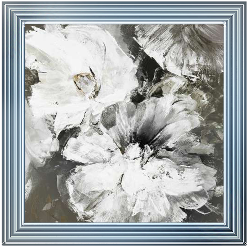 White and Grey Flowers