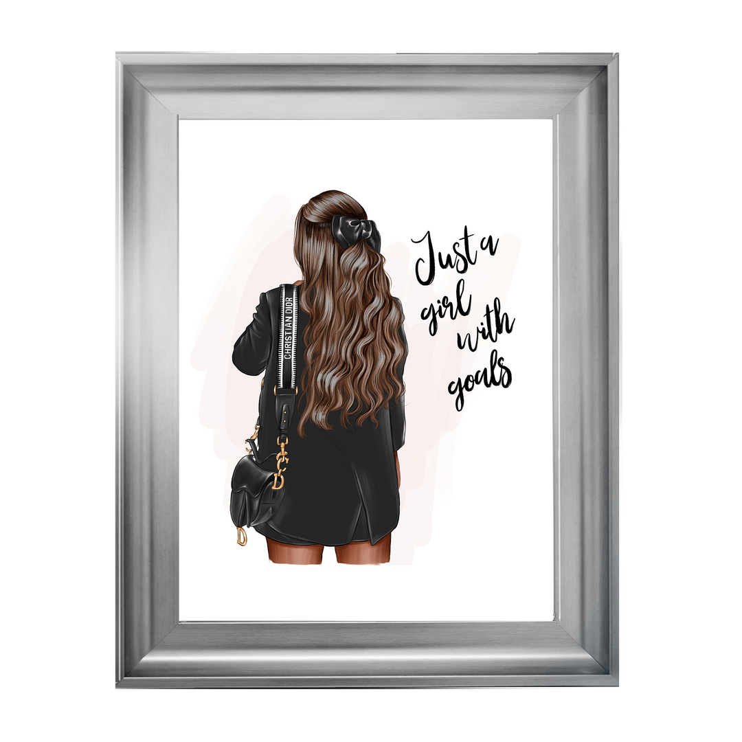 Copy of Girl with goals (Brunette)
