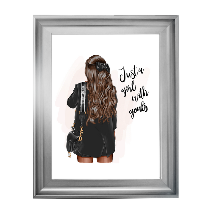Copy of Girl with goals (Brunette)
