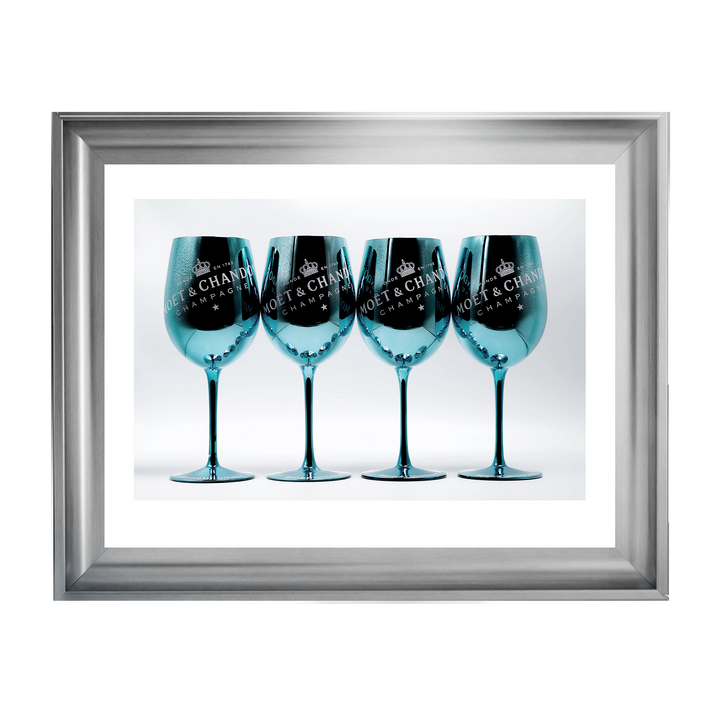 Moet Glasses - Sky Blue
