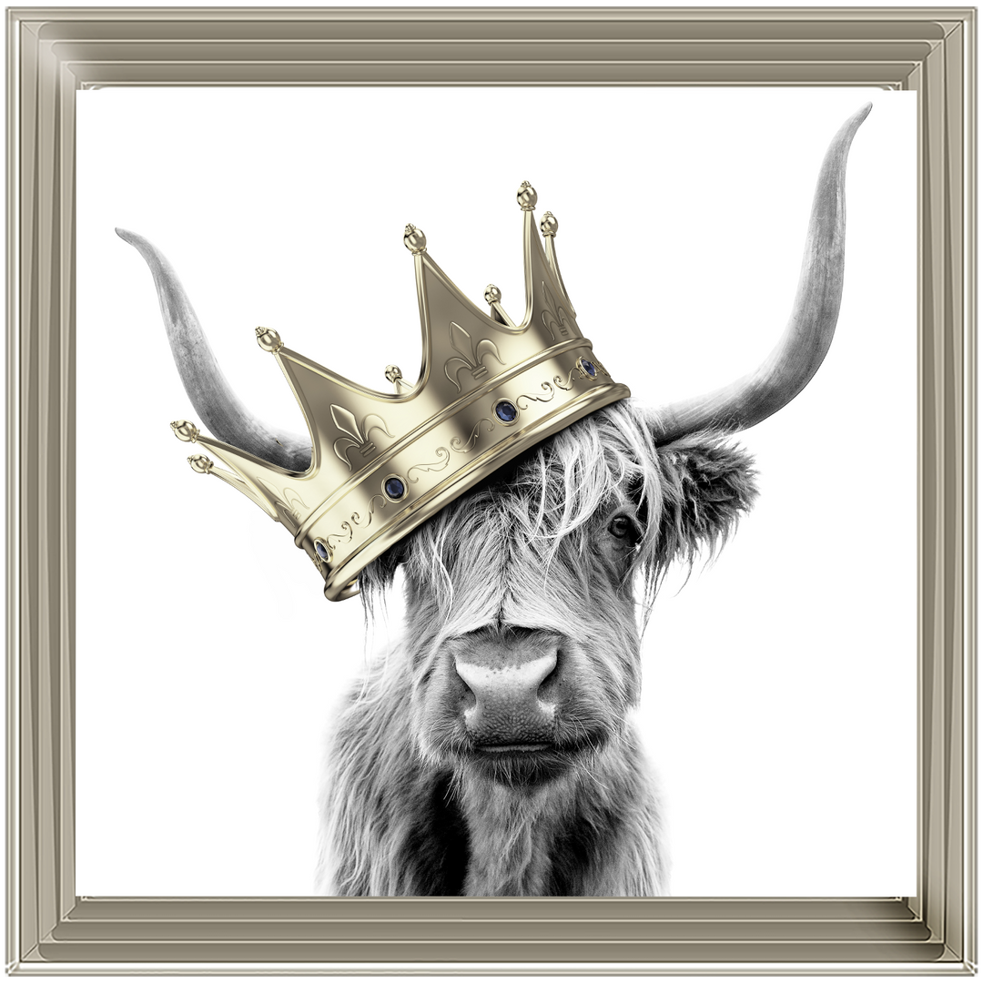 AN347 Crowned Cow Gold