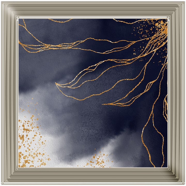 AB154 Abstract Blue III