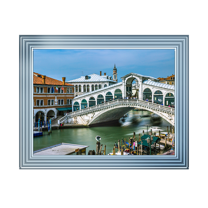 CY081 Famous Rialto bridge, Venice