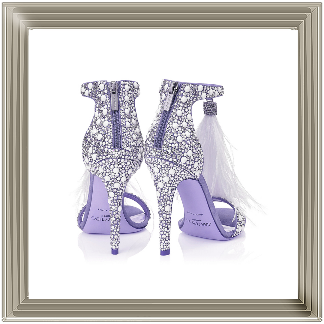Purple Sole Fashion Shoes