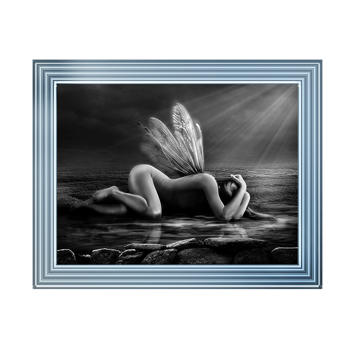 Ocean Fairy, Black and white