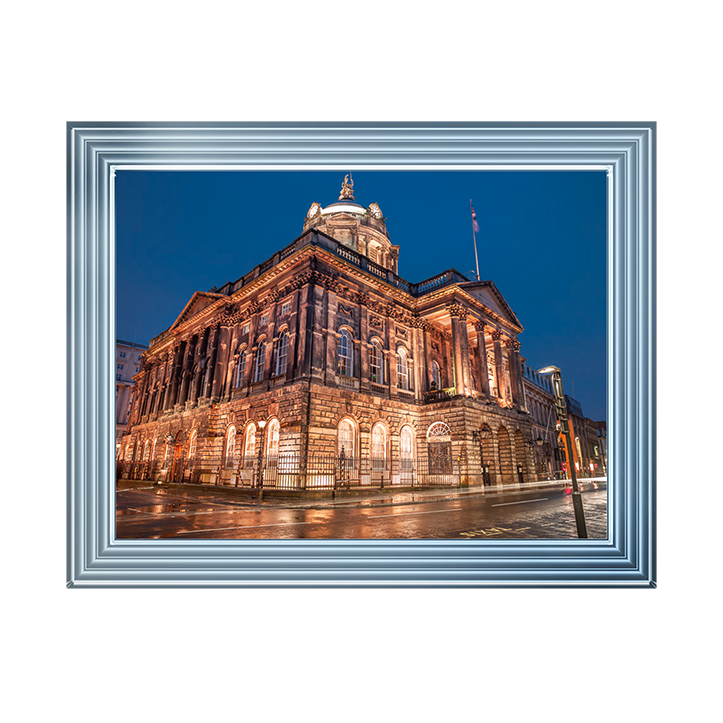 CY039 Town Hall Building at night
