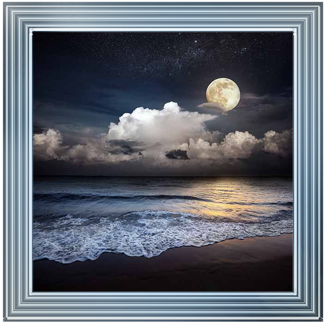 LS295 Full Moon At Twilight ||
