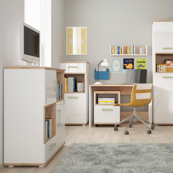 4KIDS Cupboard 2 Doors 1 Drawer with Shelves