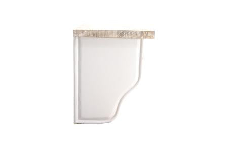 Liorisse Hall Rack / Hat Shelf Antique White