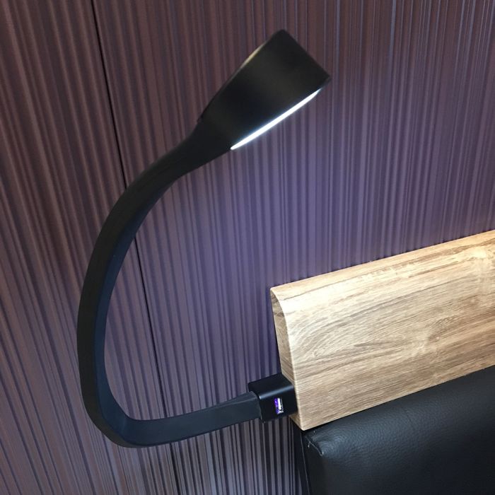 Cabinet Light Flexi Light 2P with USB Charger