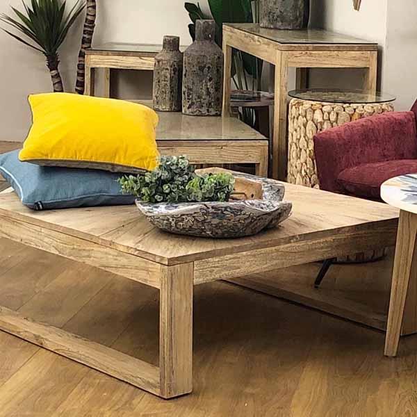 Javellea Square Lamp Table