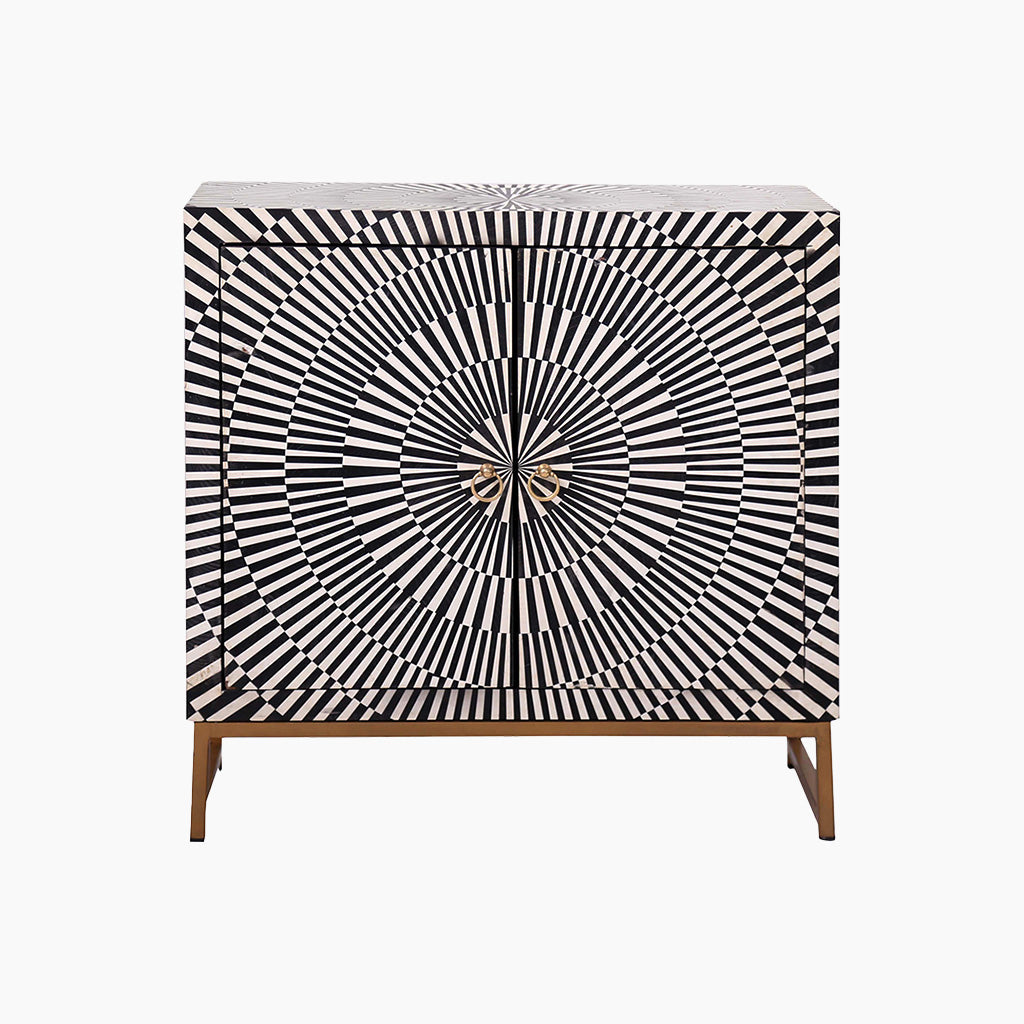 Ida Bone Inlay Accent Cabinet