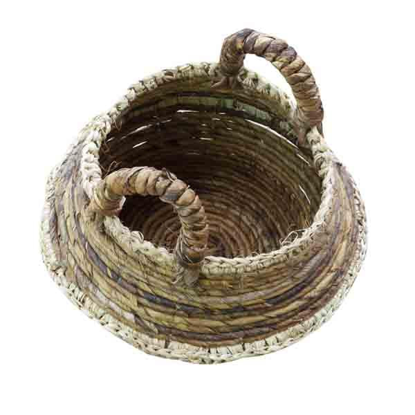 Single Elaron Banana Raffia Basket