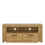 Cortina TV Cabinet with 2 Drawers in Grandson Oak Finish