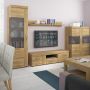 Cortina Wide TV Cabinet with 2 Doors and 1 Drawer in Grandson Oak Finish