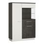 Zingaro Right-Hand Low Display Cabinet