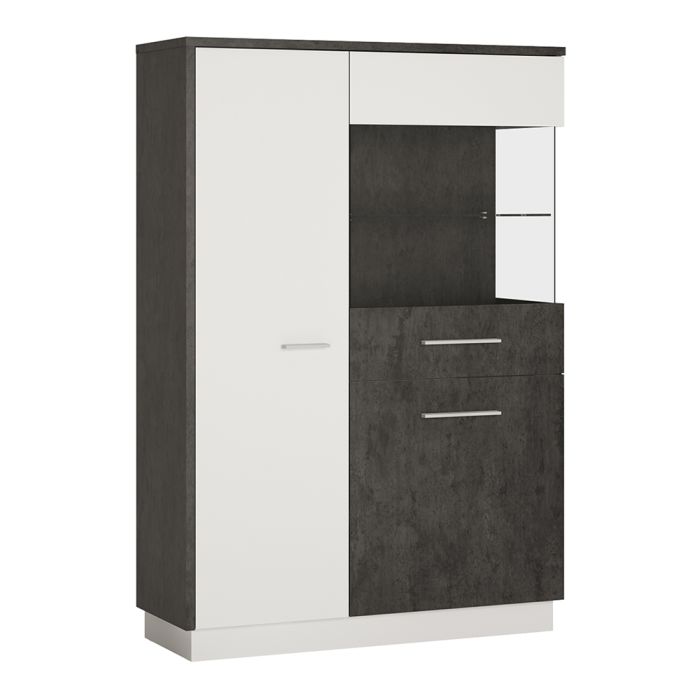 Zingaro Low Display Cabinet Right Hand