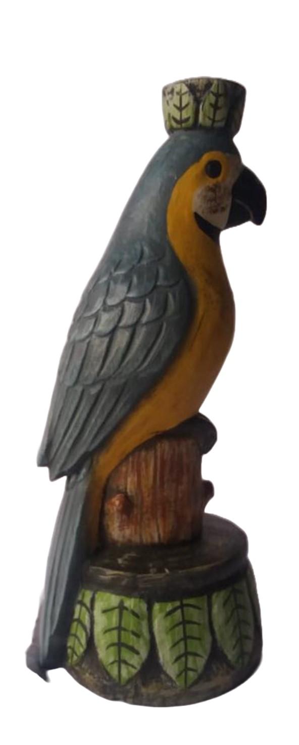 Ruvane Parrot Candlesticks (Pack of 4 - 2 pairs)