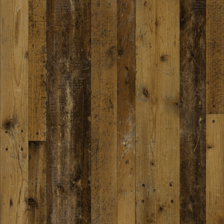 Brooklyn Wall Shelf Walnut and Dark Grey