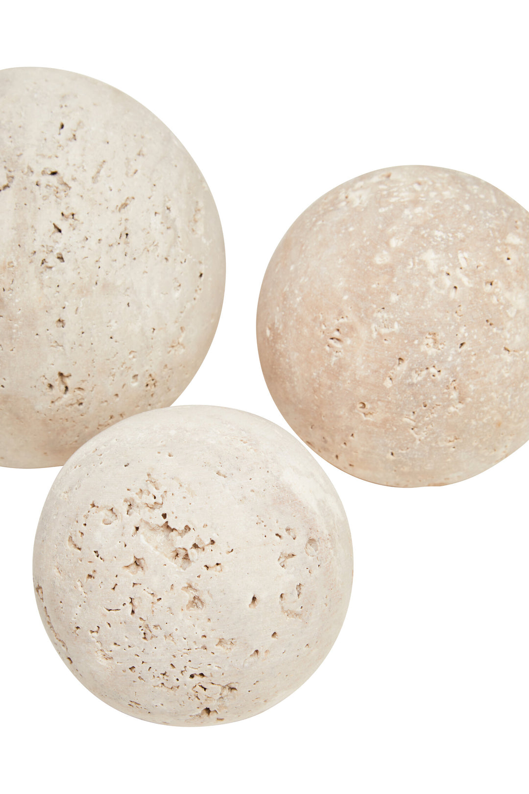 of Set Balls Corvessa Travertine Deco 3