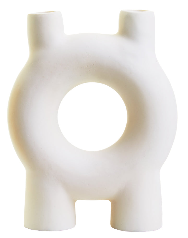 Cream Small Candle Virelia Holder
