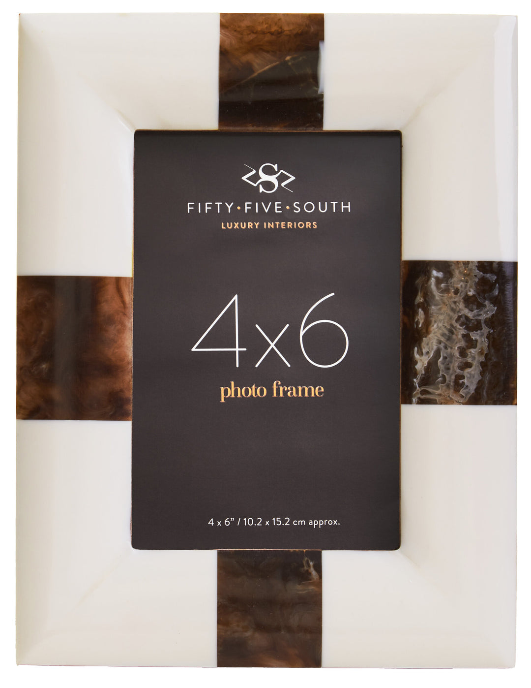 x Frame 6In Finish Sorvane Photo Brown Cream 4In And