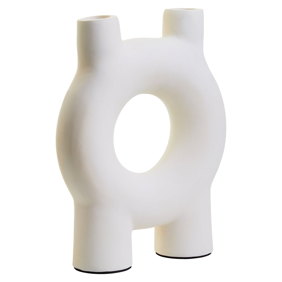 Cream Small Candle Virelia Holder
