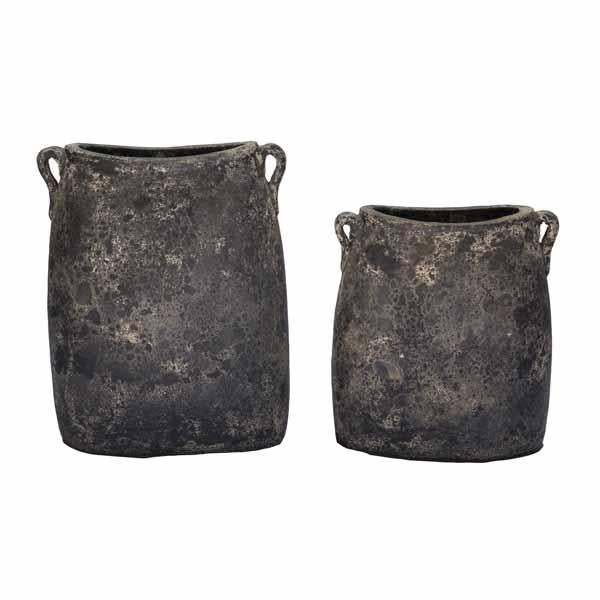 Set of 2 Eliptical Vase - Luvane