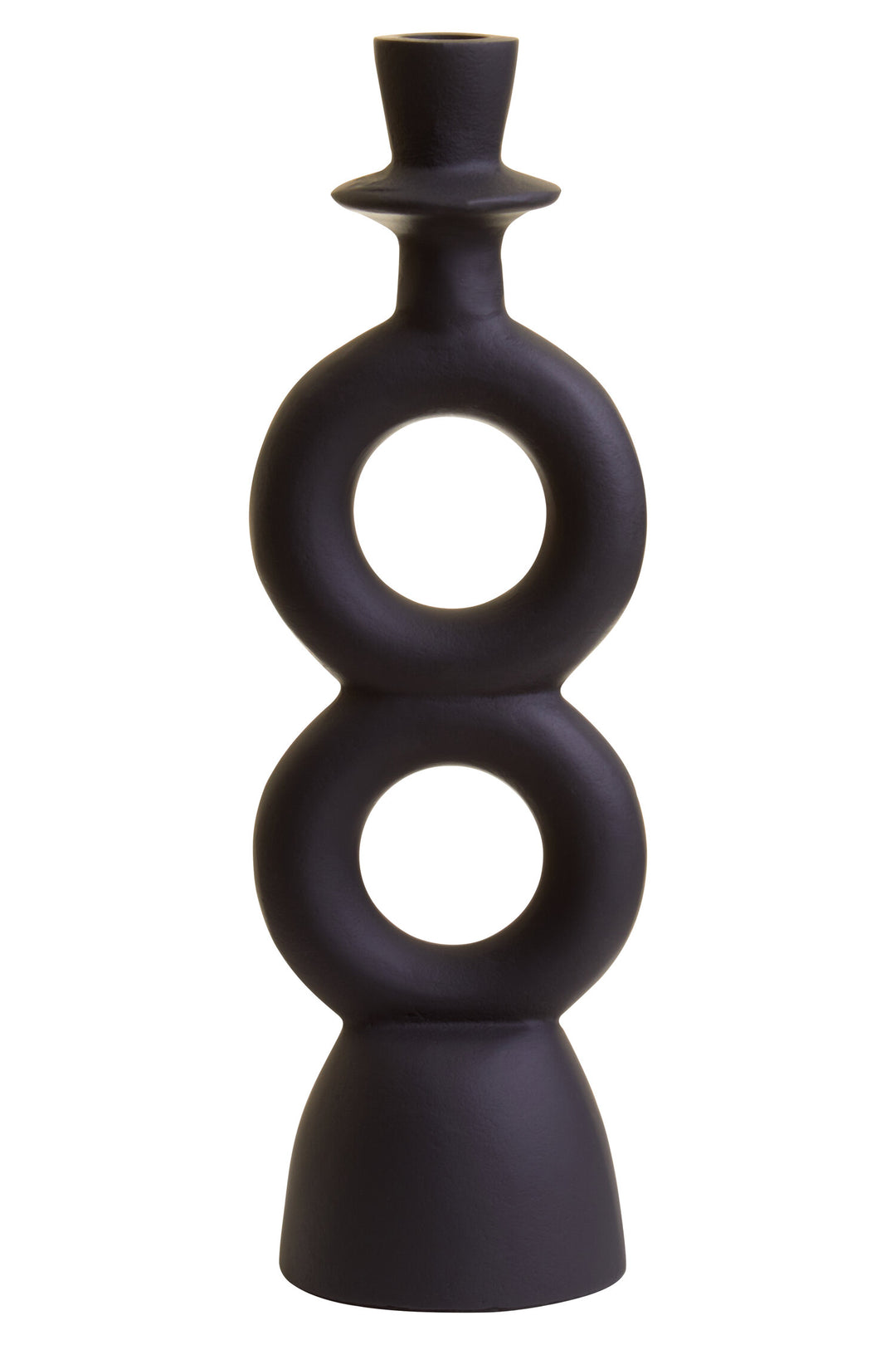 Black Virelia Holder Large Candle
