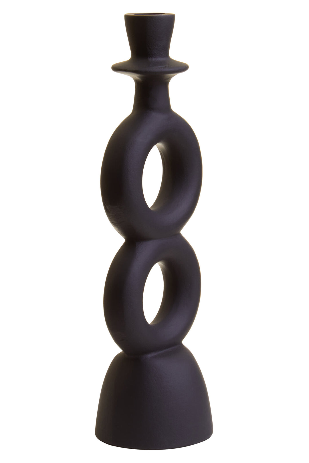 Black Virelia Holder Large Candle