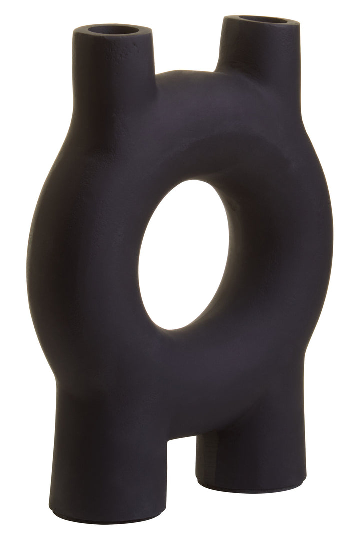 Holder Small Candle Virelia Black