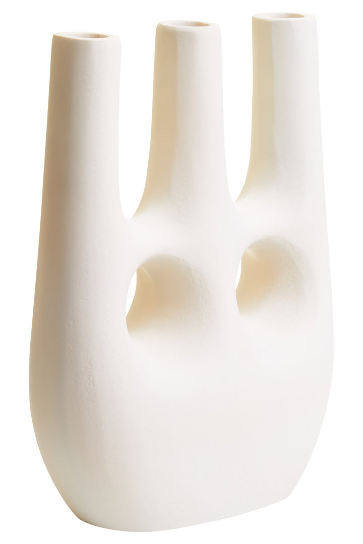 Large Vase Virelia Cream