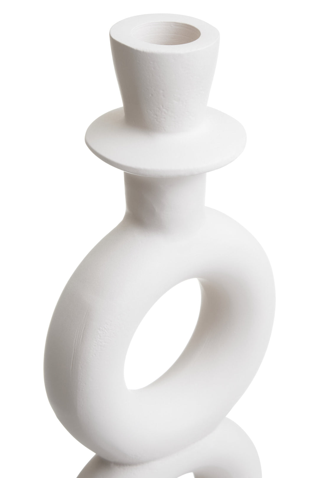 Virelia Cream Large Candle Holder