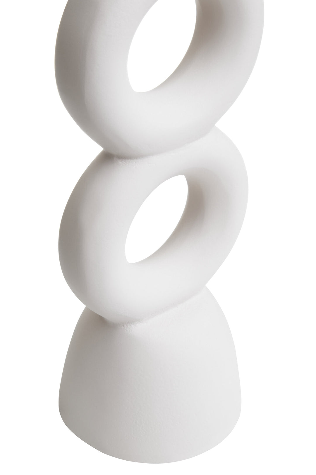 Virelia Cream Large Candle Holder