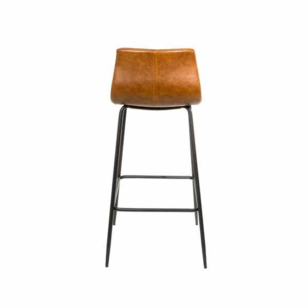 Kavira Barstool Vegan Leather Tan SET OF 2