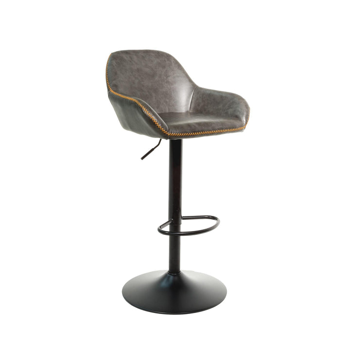 Morvella Gas Lift Barstool Grey SET OF 2