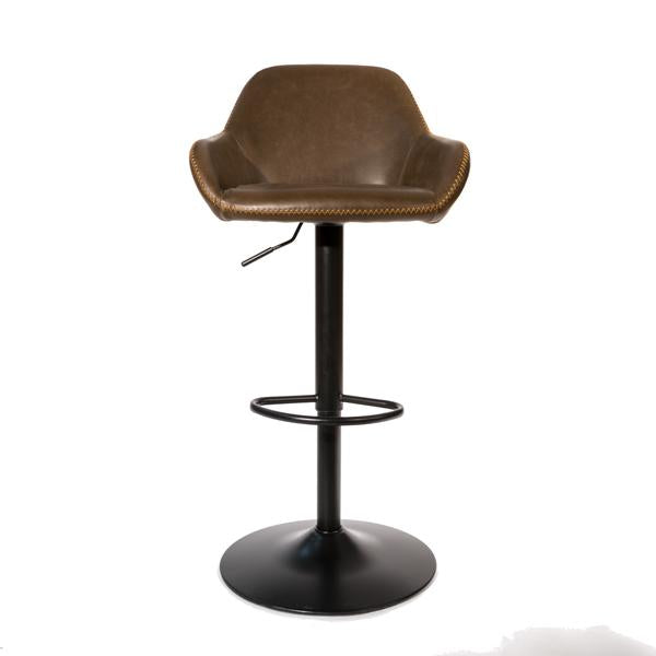 Morvella Gas Lift Barstool Chestnut SET OF 2