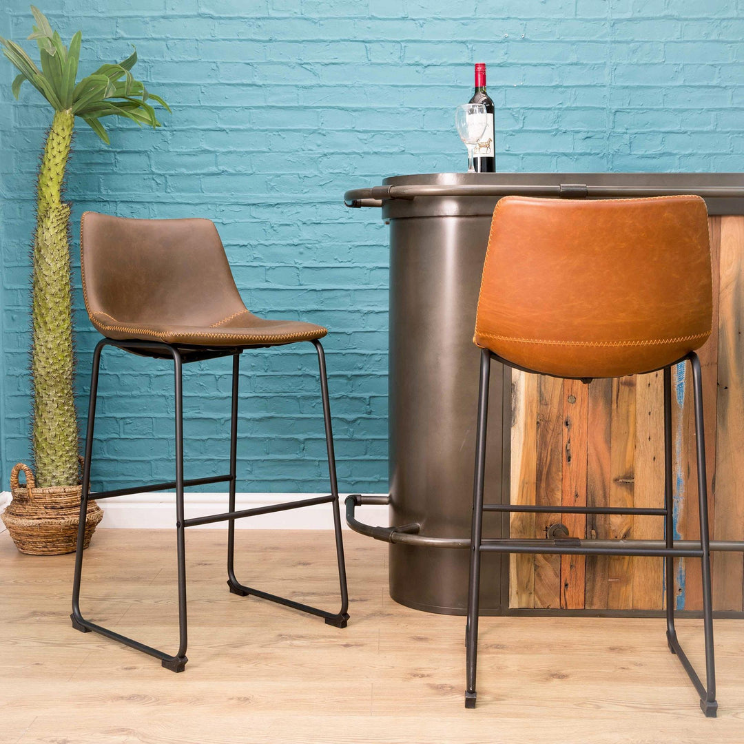 Nevoria Bar Stool Chestnut SET OF 2