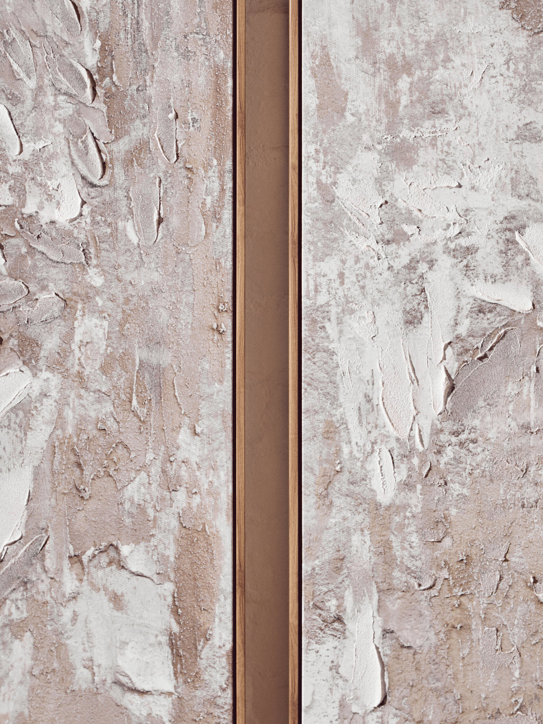 Wall 2 Neutral of Tones Textured Set Sundown Art