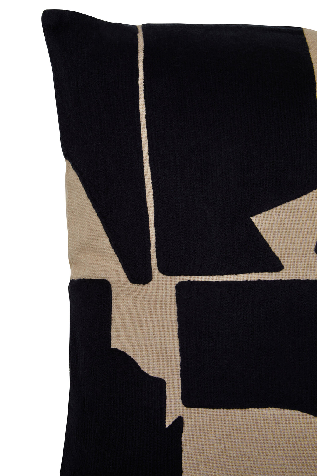 Natural and Black Cushion Oakridge Square Ozella