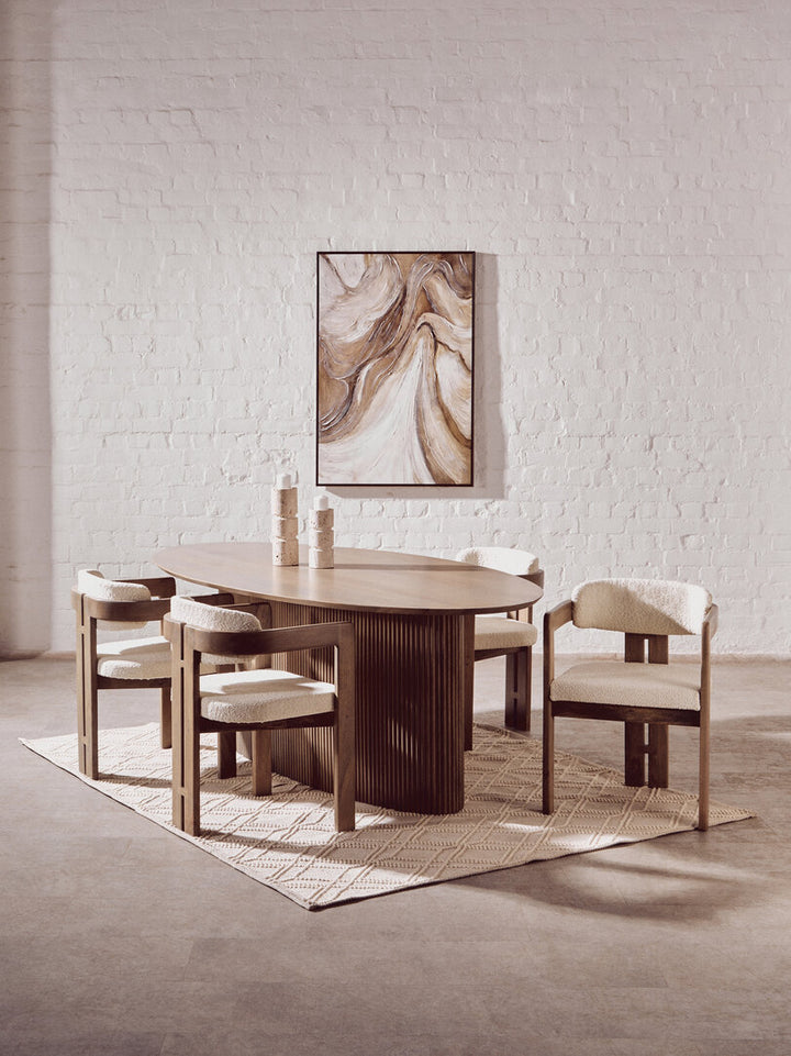 Poise Chair – Grey Mango Wood