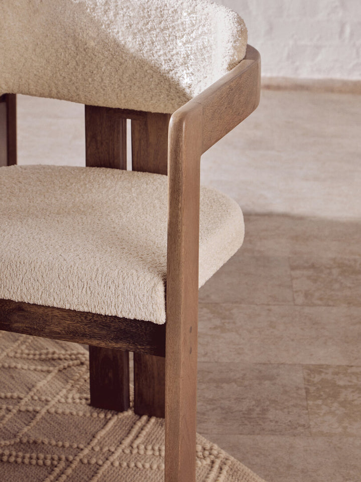 Poise Chair – Grey Mango Wood