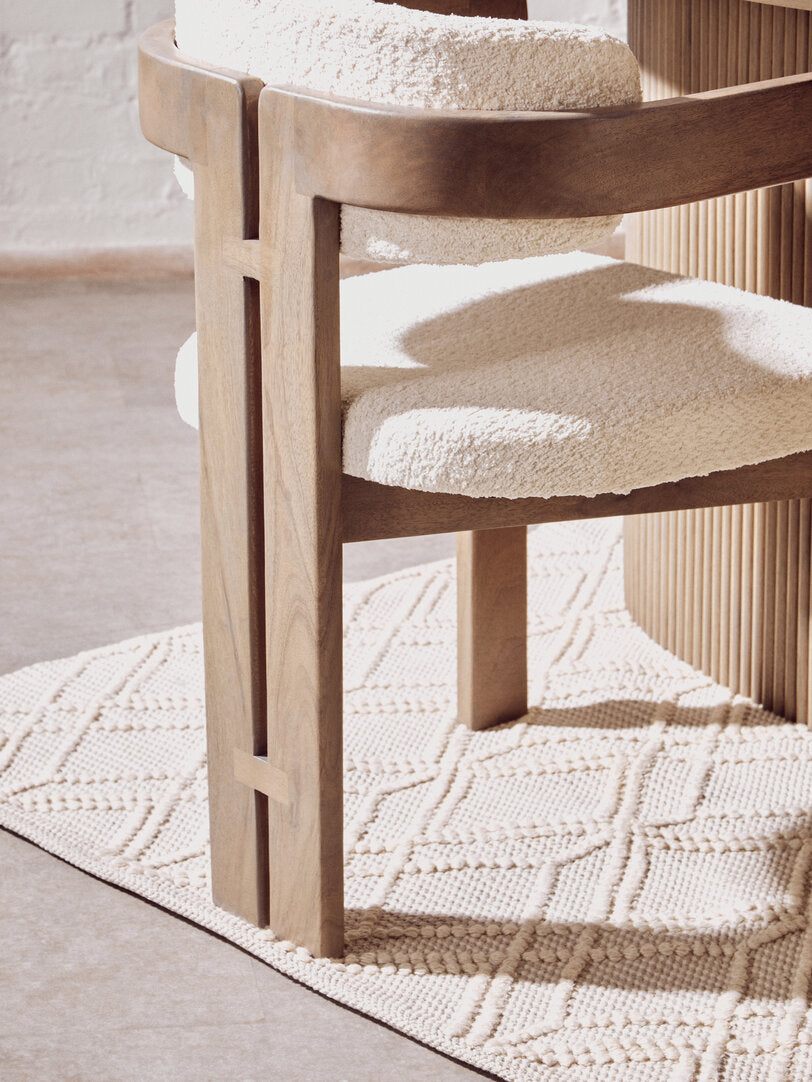 Poise Chair – Grey Mango Wood